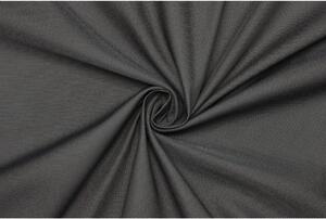 Kostýmová látka polyester - Tmavě šedá s jemným vzorem