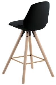 FLHF Barová židle Gizmo, černá/dub