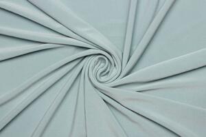 Úplet polyester elastický tenký - Pastelově tyrkysový