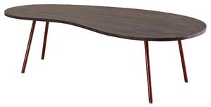 KONFERENČNÍ STOLEK, tmavě šedá, dřevo, 122/63/34,5 cm MID.YOU - Konferenční stolky, Online Only