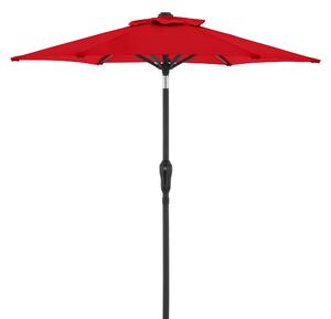 Doppler LIFE zahradní slunečník 180 cm červená Doppler