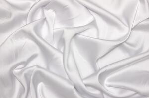 Saténové umělé hedvábí | Silky Armani - Bílá