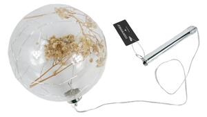 Světelná LED dekorační koule TANIA 16 cm