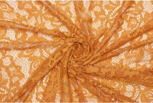 Krajka elastická nylon - Oranžová