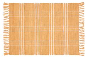 RUČNĚ TKANÝ KOBEREC, 60/90 cm, oranžová Boxxx - Vlněné koberce