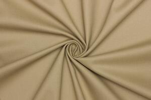 Kostýmový bavlněný kepr (twill) elastický - Béžová