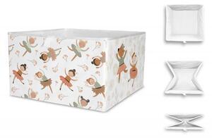 Úložná krabice flowers balerinas, 20x32cm