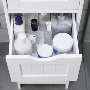 VASAGLE Koupelnová skříňka - bílá - 30x30x82 cm