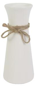 VÁZA, textil, keramika, 20 cm Ambia Home - Keramické vázy