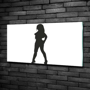 Fotoobraz na skle Postava ženy osh-140091721