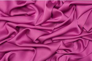 Saténové umělé hedvábí | Silky Armani - Růžová telemagenta