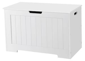 VASAGLE Úložná skříňka - bílá - 76x40x48 cm
