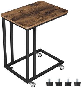 VASAGLE Odkládací stolek Industry - 50x35x55 cm