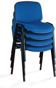 Manutan Expert Konferenční židle Manutan ISO Black, modrá