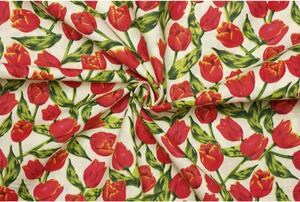 Bavlněné plátno - Tulipán