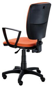 Kancelářská židle Torino, oranžová