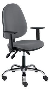 Kancelářská židle Patrik, šedá