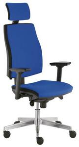 Kancelářská židle Clip II, modrá