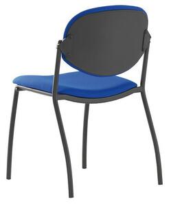 Konferenční židle Mandy Black, modrá
