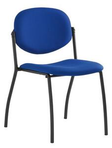 Konferenční židle Mandy Black, modrá