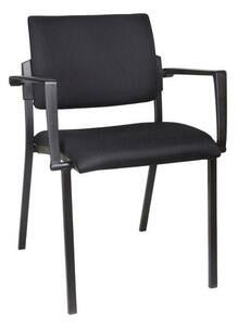 Konferenční židle Square Black, černá