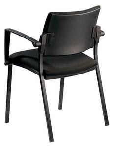 Konferenční židle Square Black, černá