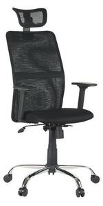Kancelářská židle Diana, černá/černá