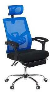 Kancelářská židle Lizzy, modrá