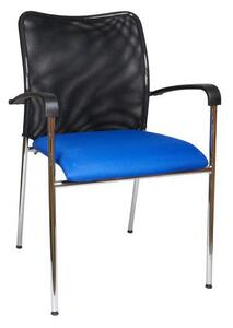 Konferenční židle Spider, modrá