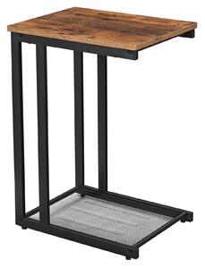 VASAGLE Odkládací stolek Industry - 48x35x65 cm