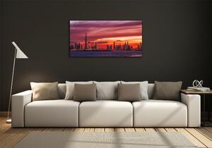Moderní foto obraz na stěnu Západ slunce Dubaj osh-162023907