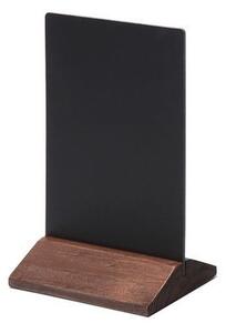 Jansen Display Křídový stojánek na menu, tmavě hnědý, 10 x 15 cm