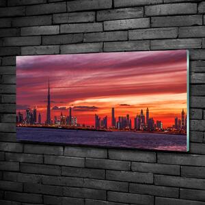 Moderní foto obraz na stěnu Západ slunce Dubaj osh-162023907