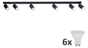 LED Bodové svítidlo ANGIE 6xGU10/6W/230V černá