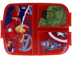 Multibox na svačinu MARVEL - Avengers se 3 přihrádkami
