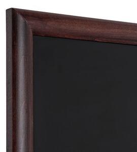 Showdown Displays Reklamní křídová tabule, tmavě hnědá, 56 x 170 cm