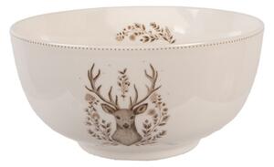 Keramická miska s motivem jelena Gentle Wilderness – 14 x 7 cm / 500 ml