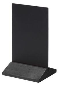 Showdown Displays Křídový stojánek na menu, černý, 10 x 15 cm