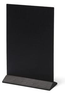 Jansen Display Křídový stojánek na menu, černý, 21 x 30 cm