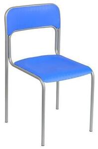 Nowy Styl Plastová jídelní židle Cortina, modrá