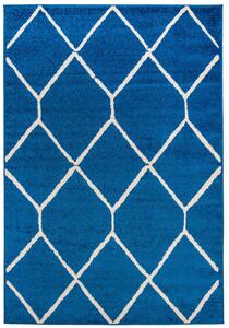 Moderní kusový koberec SPRING Troxi - modrý 80x150 cm