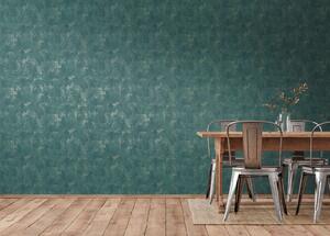 A.S. Création | Vliesová tapeta na zeď THE BOS 38823-5 | 0,53 x 10,05 m | zelená, zlatá, vining ivy