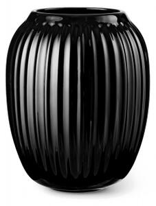 Váza Hammershoi Black 21 cm Kähler