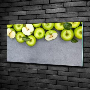 Fotoobraz na skle Zelená jablka osh-177833879