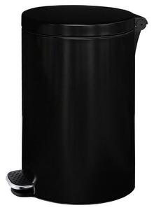 Alda Kovový odpadkový koš Basic, objem 20 l, černý