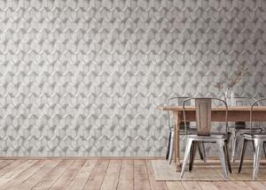 A.S. Création | Vliesová tapeta na zeď DIMEX 2025 38827-3 | 0,53 x 10,05 m | béžová, šedá