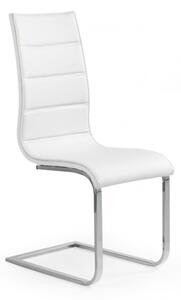 Židle Halmar - K104 - barva: bílá eko-kůže / bílá