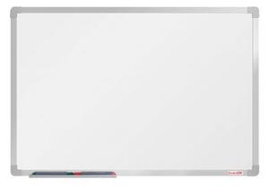 Bílá magnetická tabule boardOK, 90 x 60 cm, elox