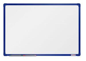 Bílá magnetická tabule boardOK, 90 x 60 cm, modrá
