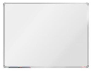Bílá magnetická tabule boardOK, 120 x 90 cm, modrá